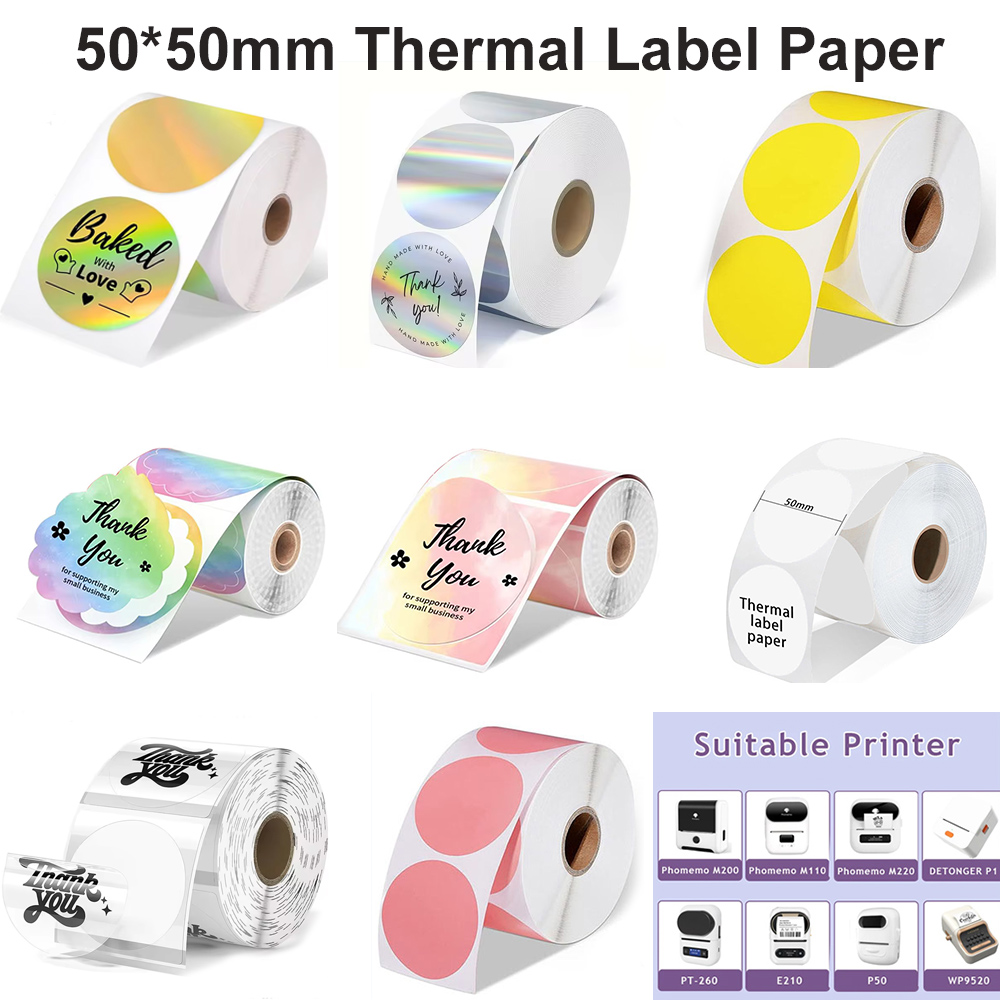 Commercial Printing Machine - 1 rollo de papel térmico de