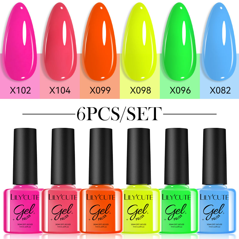 Exposure Unit Uv - LILYCUTE-Juego de Esmalte de Gel para