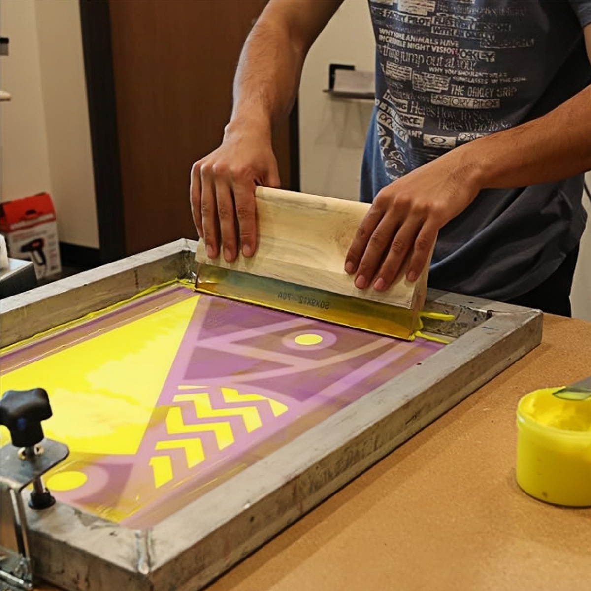 Marco de pantalla de seda de a - Screen Printing Frame Mesh reseña y precio