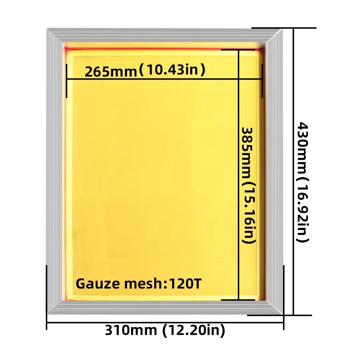 Marco de pantalla de seda de a - Screen Printing Frame Mesh reseña y precio