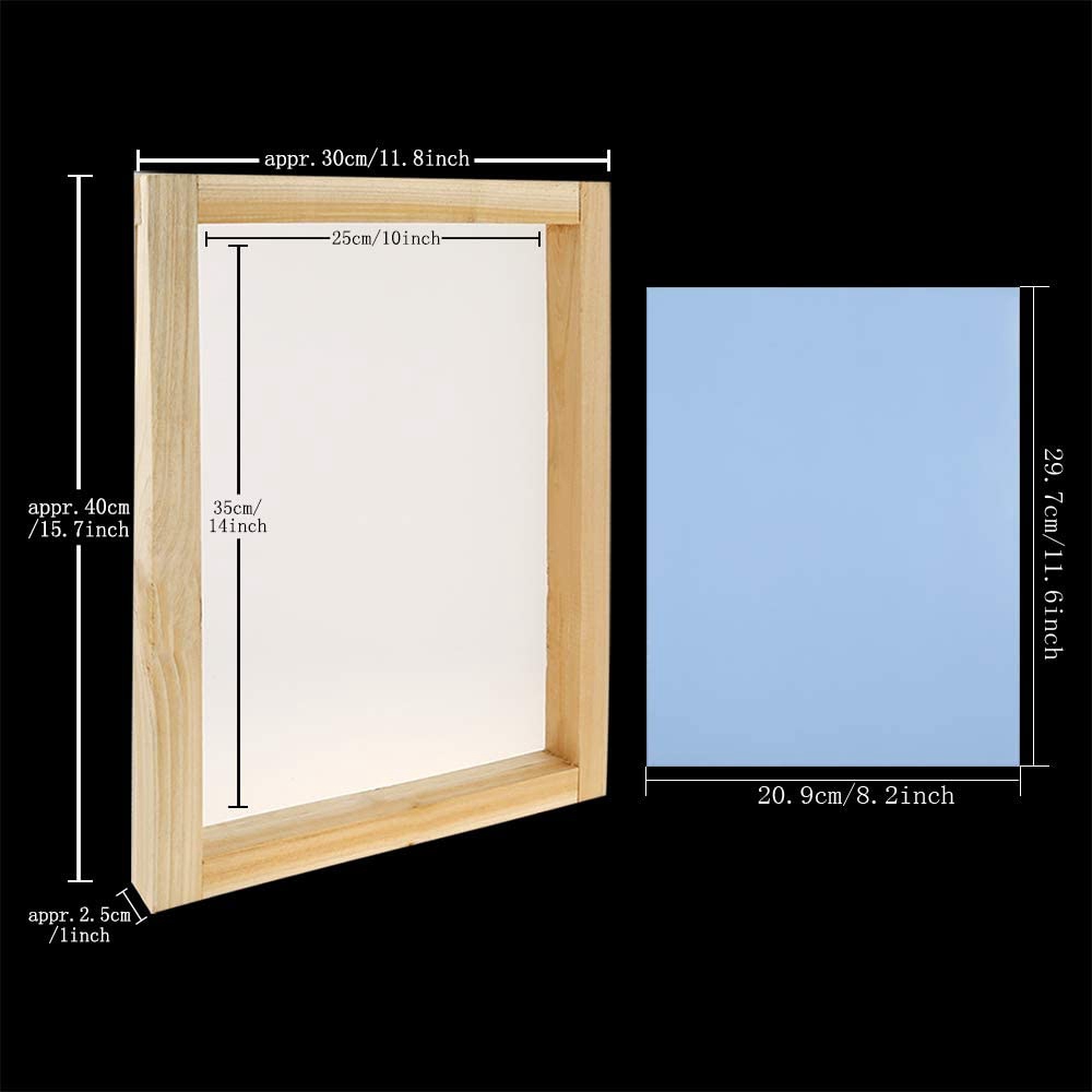 Kit de Inicio de Serigrafía Ha - Screen Printing Frame Mesh reseña y precio