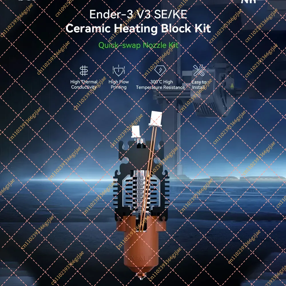Kit de Bloque de Calentamiento - Creality Printer Ender 3 V3 reseña y precio