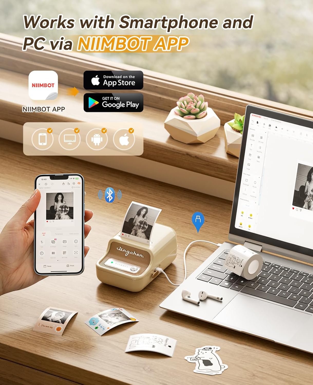 Impresora de Etiquetas Inalámb - Commercial Photo Printer reseña y precio